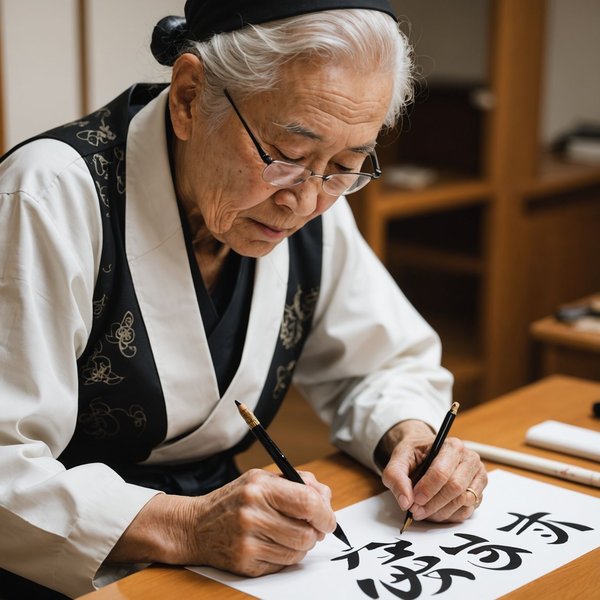 Quels sont les effets bénéfiques de l'apprentissage de la calligraphie japonaise sur la motricité fine des seniors ?
